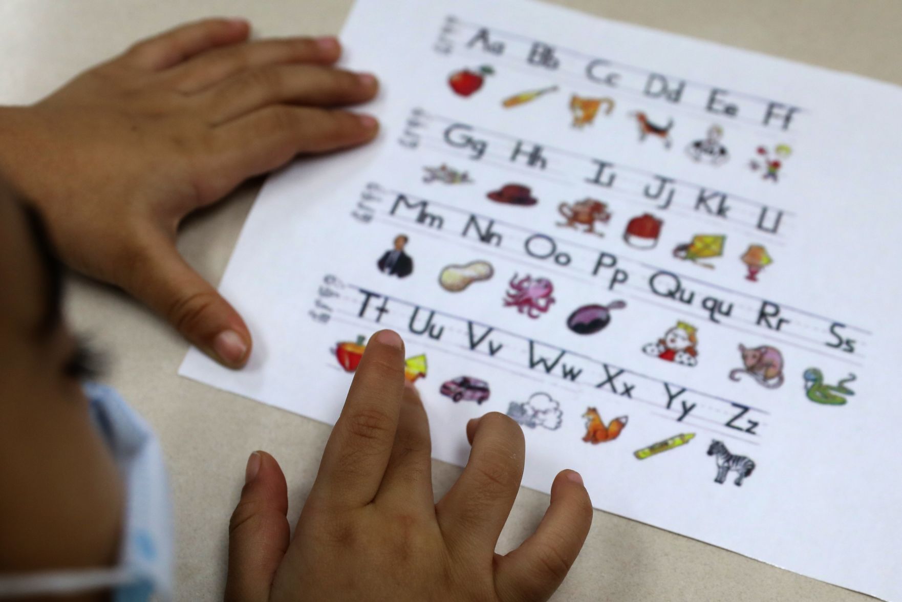 Alphabet learning
